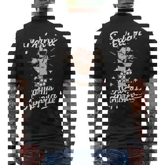 Pearls Are Always Appropriate Pearl Bracelet Feminine Retro Men's T-shirt Back Print | Seseable UK