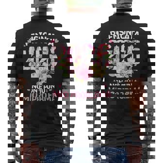 Pensionata 2026 Pensione Donna T-shirt da uomo con stampa posteriore - Novitaregali