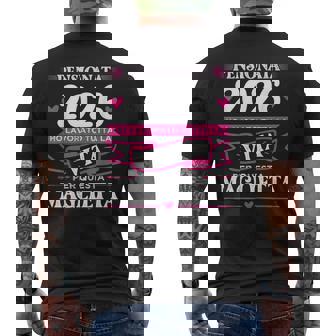 Pensionata 2026 Pensione Regalo Divertentecherzo Donna T-shirt da uomo con stampa posteriore - Novitaregali