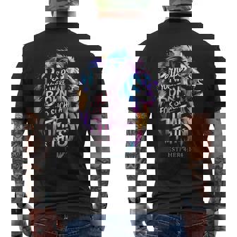 Perhaps You Were Born For Such A Time As This Esther 4-14 Men's T-shirt Back Print | Seseable UK