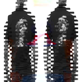 Perro Lhasa Apso Lhasa Apso Camiseta Hombre Estampado Espalda - Regaloses