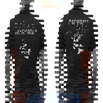 Be The Person Your Dog Thinks You Are Dog Lover Dog Men's T-shirt Back Print | Mazezy