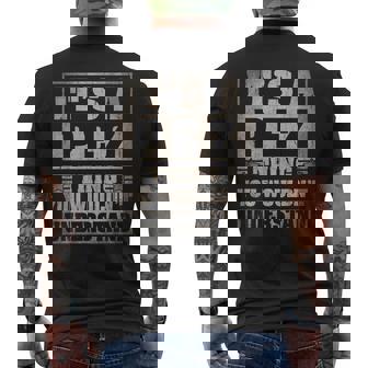 Pez Last Name It's A Pez Thing Men's T-shirt Back Print - Monsterry