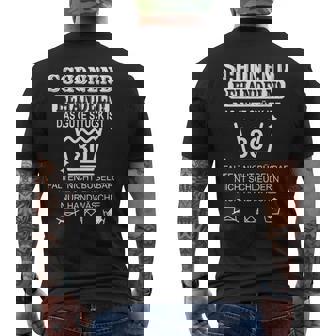 Pflegehinweis 80 Jahrechonend Behandeln 80 Geburtstag T-Shirt mit Rückendruck - Seseable