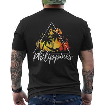 Philippines Deacances Rétro T-shirt imprimé au dos - Cadeauxyz