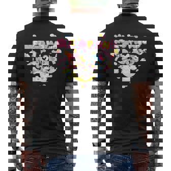 Piano Mezzo Kawaicore Cutecore Moda Japonesa Camiseta Hombre Estampado Espalda - Regaloses