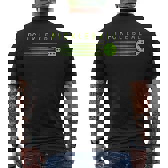 Pickleball Player Pickleballtylish Paddleball Lover メンズTシャツ バックプリント - Kawaiitshirt