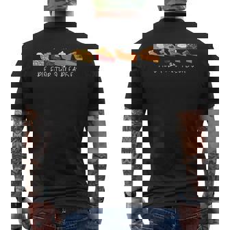 Pie For Two Please Thanksgiving Pregnancy Announcement Men's T-shirt Back Print - Thegiftio