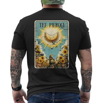 Pierogi Tarot Card Polish Food Polska Pierogies Lover Men's T-shirt Back Print - Thegiftio UK