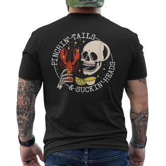 Pinchin' Tails And Suckin' Heads Men's T-shirt Back Print - Thegiftio UK
