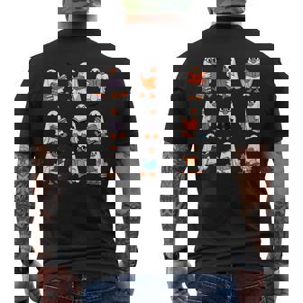 Pinguini Con Libri Carino Tema Lettura T-shirt da uomo con stampa posteriore - Novitaregali