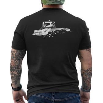 Pistenraupe Fahrzeug Berufchneeraupe Wintersport T-Shirt mit Rückendruck - Geschenkecke