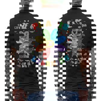 Play Is Learning Kindergarten Preschool Teacher Appreciation Men's Back Print T-Shirt | Mazezy