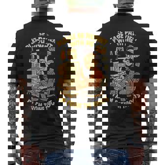 Please Be Patient With Me I’M From The 1900S Vintage Geek Men's T-shirt Back Print - Monsterry