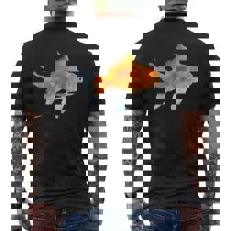 Poissons Rouges D'aquarium T-shirt imprimé au dos - Cadeauxyz