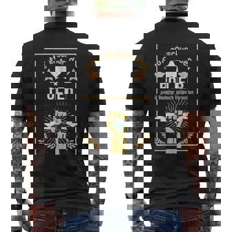 Polier Lustige Bauleiter T-Shirt mit Rückendruck - Seseable