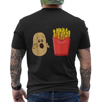 Pommes De Terre Frites C'est Toi Bro Potatoes T-shirt imprimé au dos - Cadeauxyz