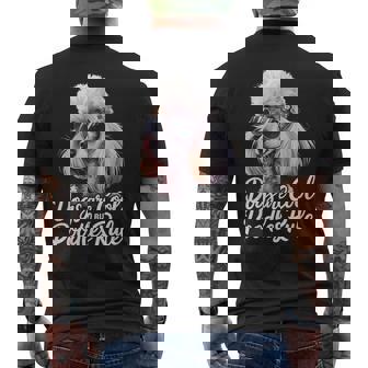 Poodle Lover Dogs Are Cool But Poodles Rule Poodle Men's T-shirt Back Print | Mazezy