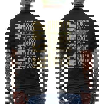 He Is Pop Camo Religious Father's Day Christian Dad Bible Men's Back Print T-Shirt | Mazezy