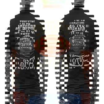 Powerful Than Hate Is Love Together Vintage We Are America Men's T-shirt Back Print | Seseable CA