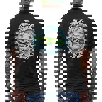 Pray For Jamaica Strong Hurricane Melissa Men's T-shirt Back Print | Mazezy