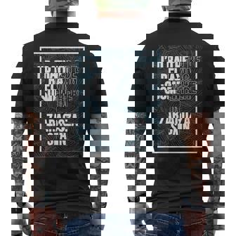 Prefiero Relajarme En Algún Lugar De Zaragoza Camiseta Hombre Estampado Espalda - Regaloses