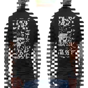 Pregnancy Announcement Daddy Of The Brewing Baby Halloween Men's T-shirt Back Print - Thegiftio