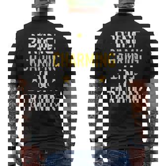 Prince Charming In Training Halloween Men's T-shirt Back Print | Seseable CA