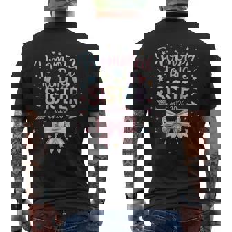 Promoted To Big Sister Est 2026 Going To Be Big Sister 2026 Men's T-shirt Back Print | Seseable CA