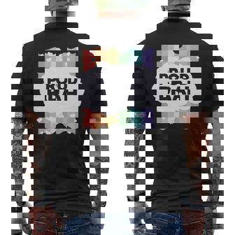 Proud Brah ゲイプライドフラッグ ジェンダー平等 パステルブラ 長袖tシャツ メンズTシャツ バックプリント - Kawaiitshirt