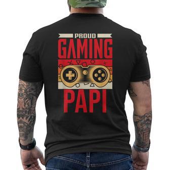 Proud Gaming Papi Gamers Jeuxidéo Gamer Gaming T-shirt imprimé au dos - Cadeauxyz