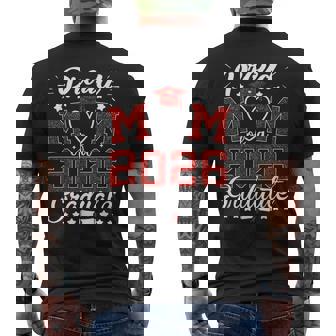 Proud Mom Of A 2026 Graduate Senior Class Of 2026 Graduation Men's T-shirt Back Print | Seseable CA