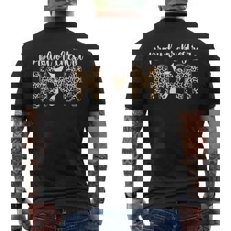 Proud Orchestra Mom Of An Orchestra Musician Orchestra Mama Men's Back Print T-Shirt | Mazezy