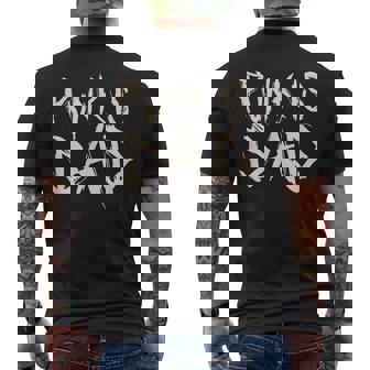 Punk Ist Papa Punk Rock Musik Punk Rocker T-Shirt mit Rückendruck - Seseable