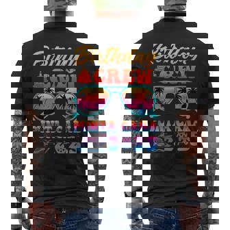 Punta Cana Birthday Crew Vacation Cruise 2025 Summer Trip Men's T-shirt Back Print | Mazezy