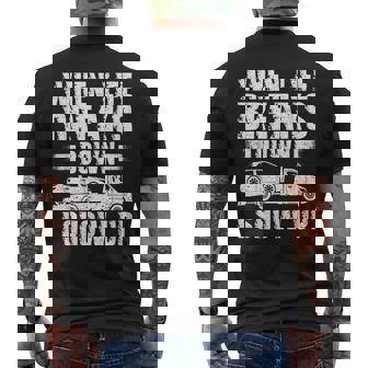 Quando Laitai Rompe Operatore Del Carro Attrezzi T-shirt da uomo con stampa posteriore - Novitaregali