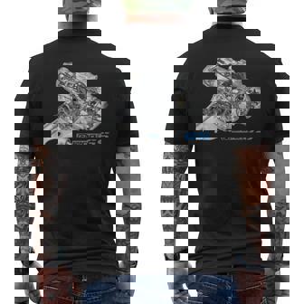 R 1200 Gs Engineintage Bike Enduro Moto T-shirt imprimé au dos - Cadeauxyz