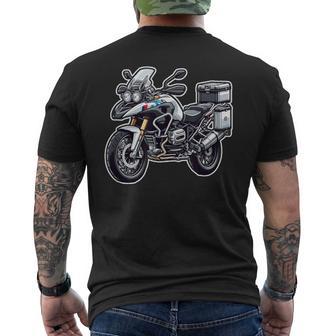 R1200gs Enduro Motorrad Gs R1200gs Biker R1200gs Twin T-Shirt mit Rückendruck - Geschenkecke