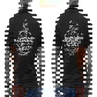 Rabbit Jacklim's Pulp Milkshakeレストラン レトロ ヴィンテージ メンズTシャツ バックプリント - Kawaiitshirt