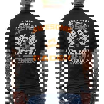 Racer This Is What An Awesome RC Car Racer Remote Control Men's Back Print T-Shirt | Mazezy