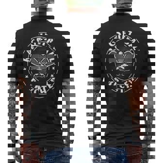 Racquetball Brother Racquetball Player Men's Back Print T-Shirt | Mazezy