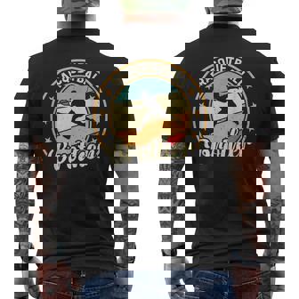 Racquetball Player Brother Racquetball Brother Men's Back Print T-Shirt | Mazezy