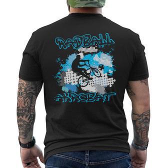Radball Akrobat Radsport Cycleball T-Shirt mit Rückendruck - Geschenkecke