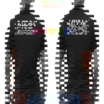 Radiology Tech Future Radiologist X-Ray Tech Skeleton Lovers Men's T-shirt Back Print | Mazezy