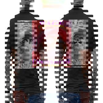 Rage Consumes Me Cat Meme Men's T-shirt Back Print | Seseable FR
