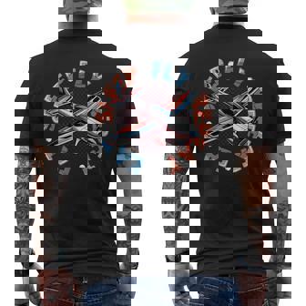 Rc Plane Model Aircraft Rc Airplane Pilot Men's Back Print T-Shirt | Mazezy