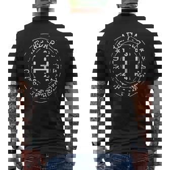 Real Cars Don’T Shift Themselves Manual Gear Car Guy Men's T-shirt Back Print | Seseable CA