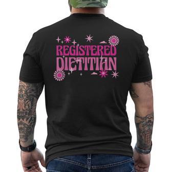 Registered Dietitian Nutritionists Men's T-shirt Back Print - Thegiftio UK