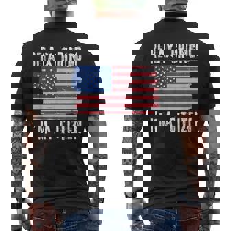 Relax Gringo I'm A Citizen Citizenship Usa Citizen Men's T-shirt Back Print | Mazezy