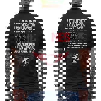 Rennais Cadeauupporter Rennes Foot Football T-shirt imprimé au dos - Cadeauxyz